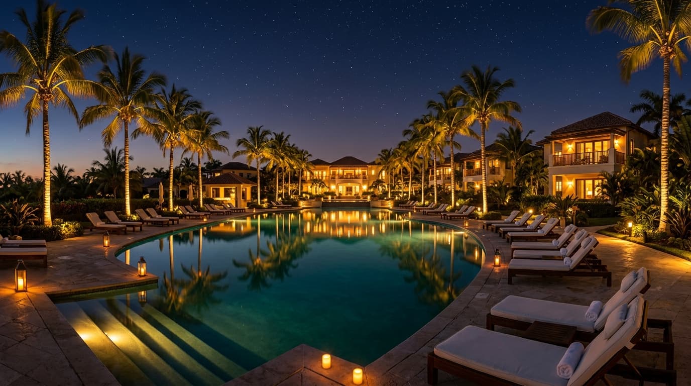 Luxury resort experience