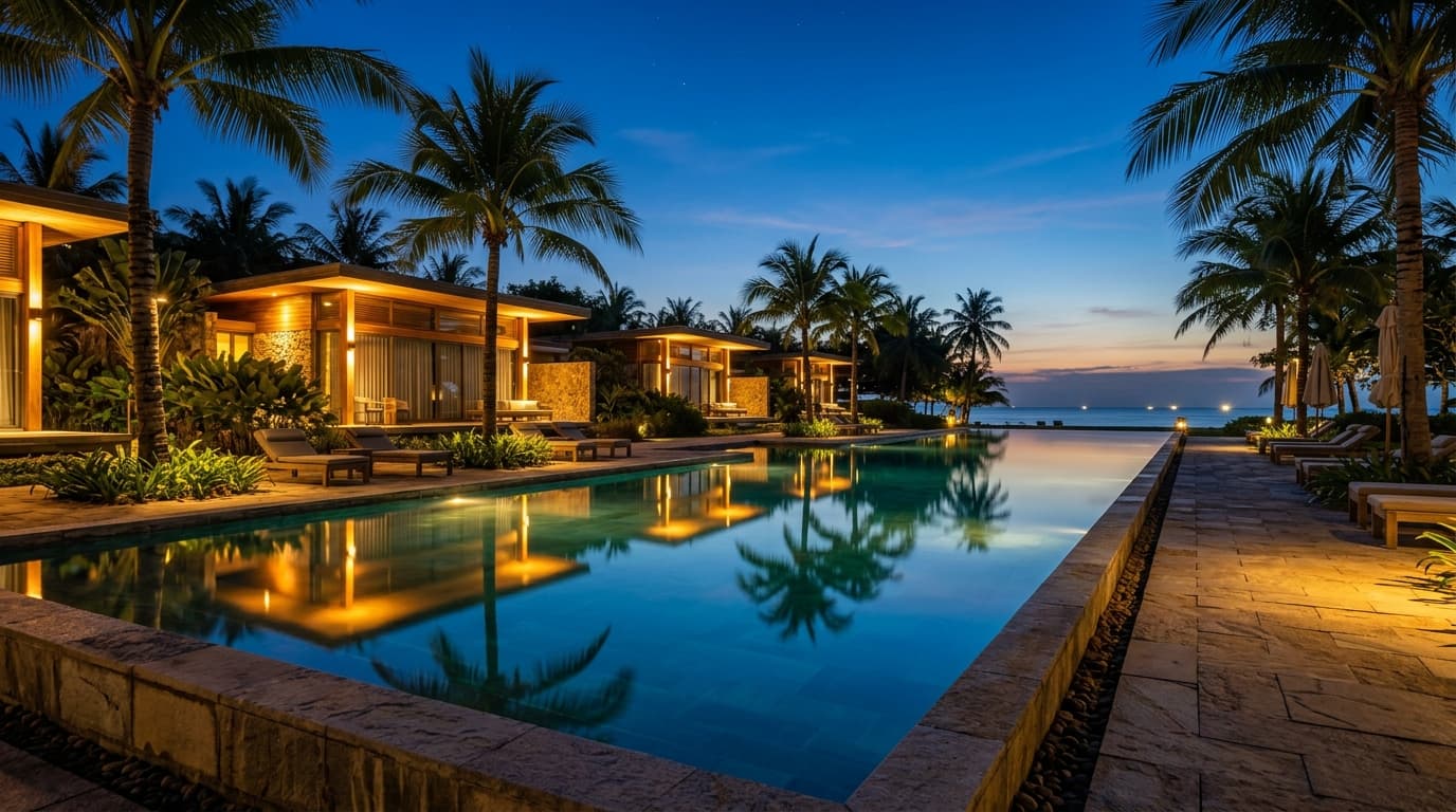Luxury resort experience